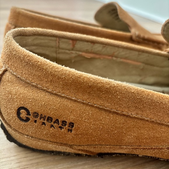 GH Bass Earth Tan Faux Suede Men\'s Slip-On Loafers size 11 main image 9